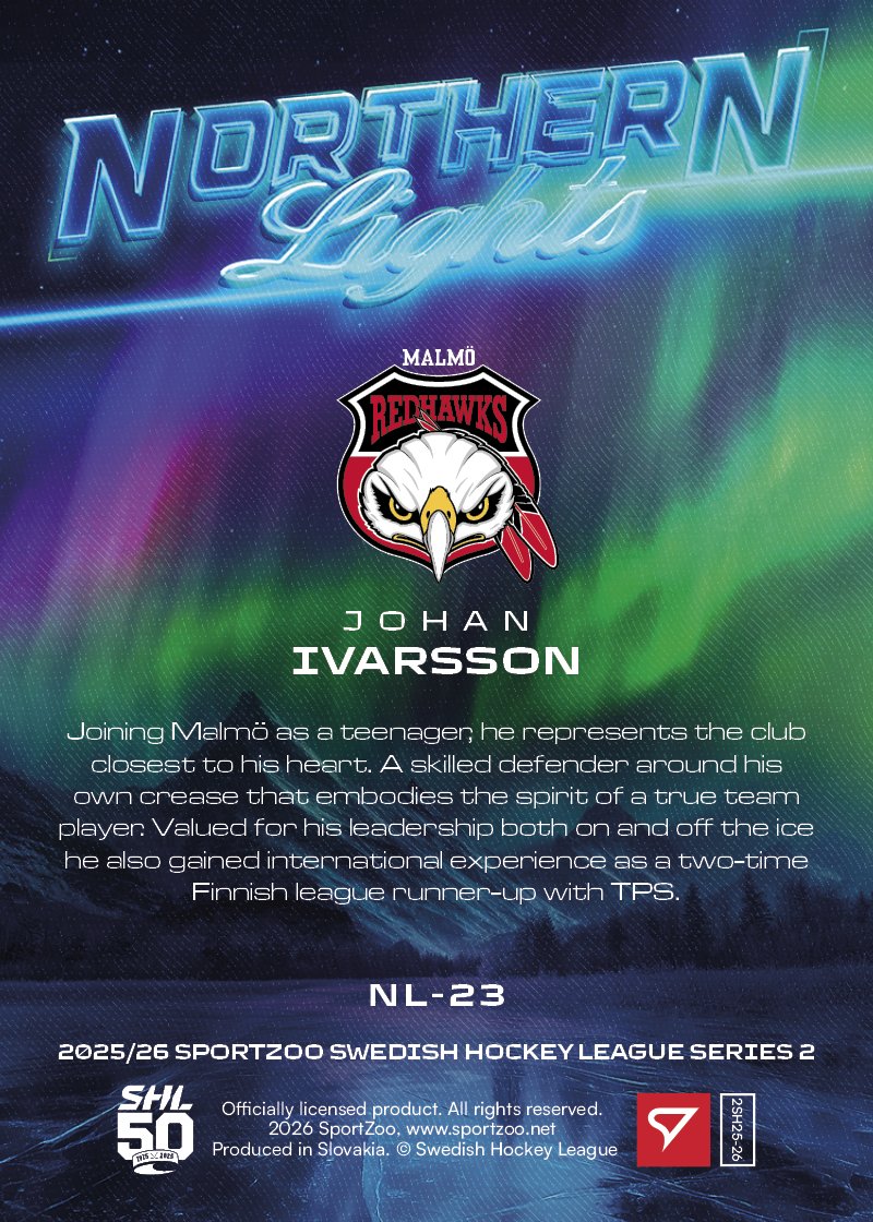 NL-23 MIF Johan Ivarsson NORTHERN LIGHTS
