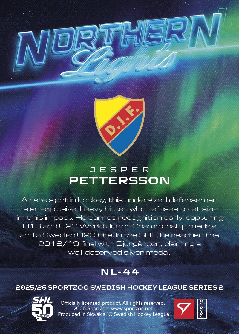 NL-44 DIF Jesper Pettersson NORTHERN LIGHTS