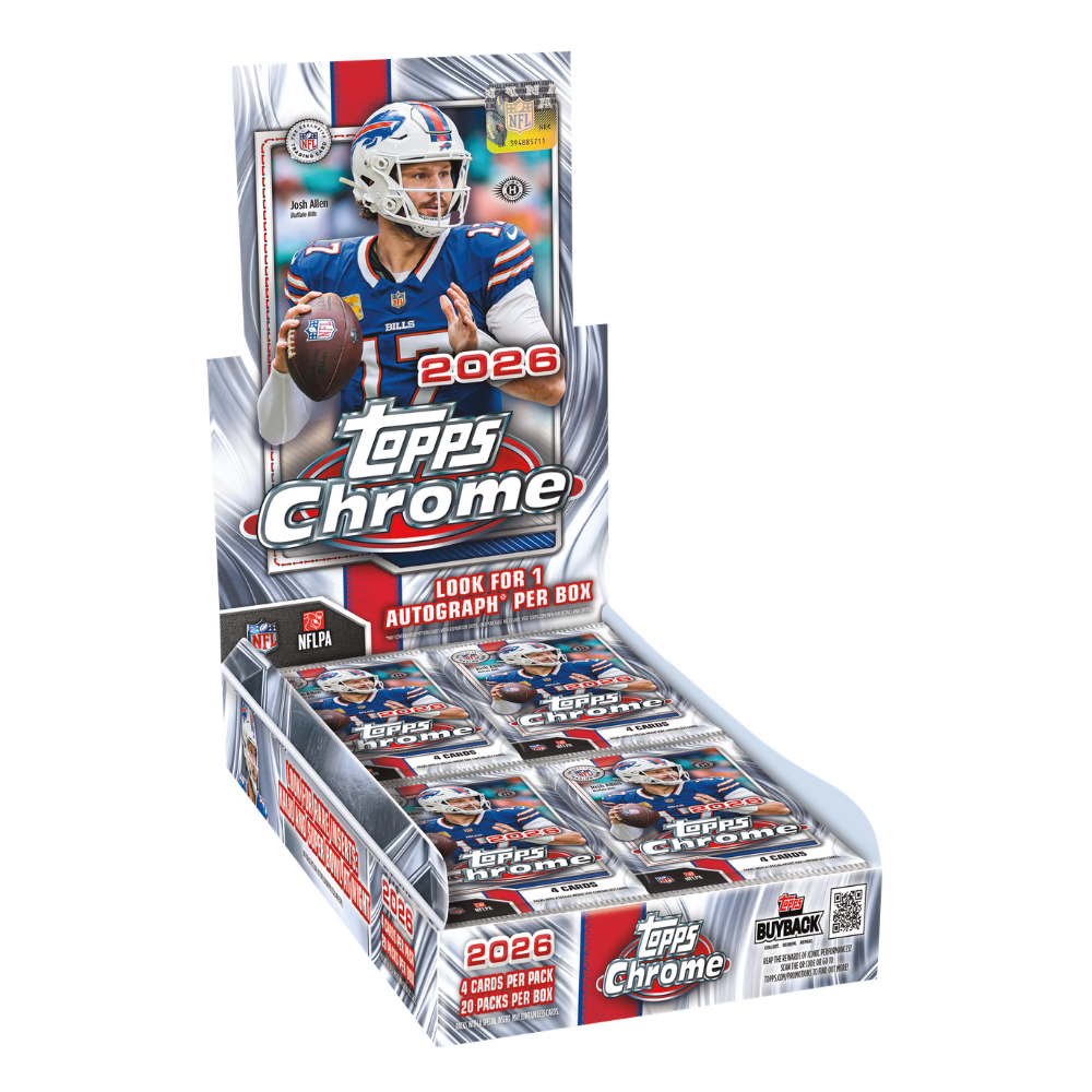 2026 Topps Chrome Football - Hobby Box