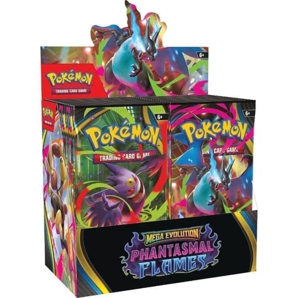 Pokémon Mega Evolution: Phantasmal Flames Booster Box