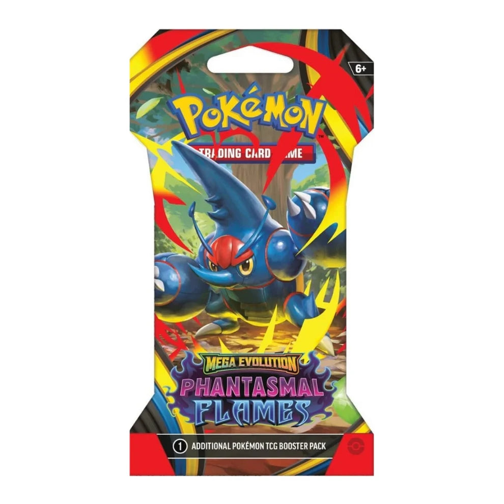 Pokémon Mega Evolution: Phantasmal Flames Sleeved Booster Pack