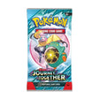 Pokémon Scarlet & Violet 9: Journey Together boosterpack med samlarkort, officiellt Pokémon TCG paket.