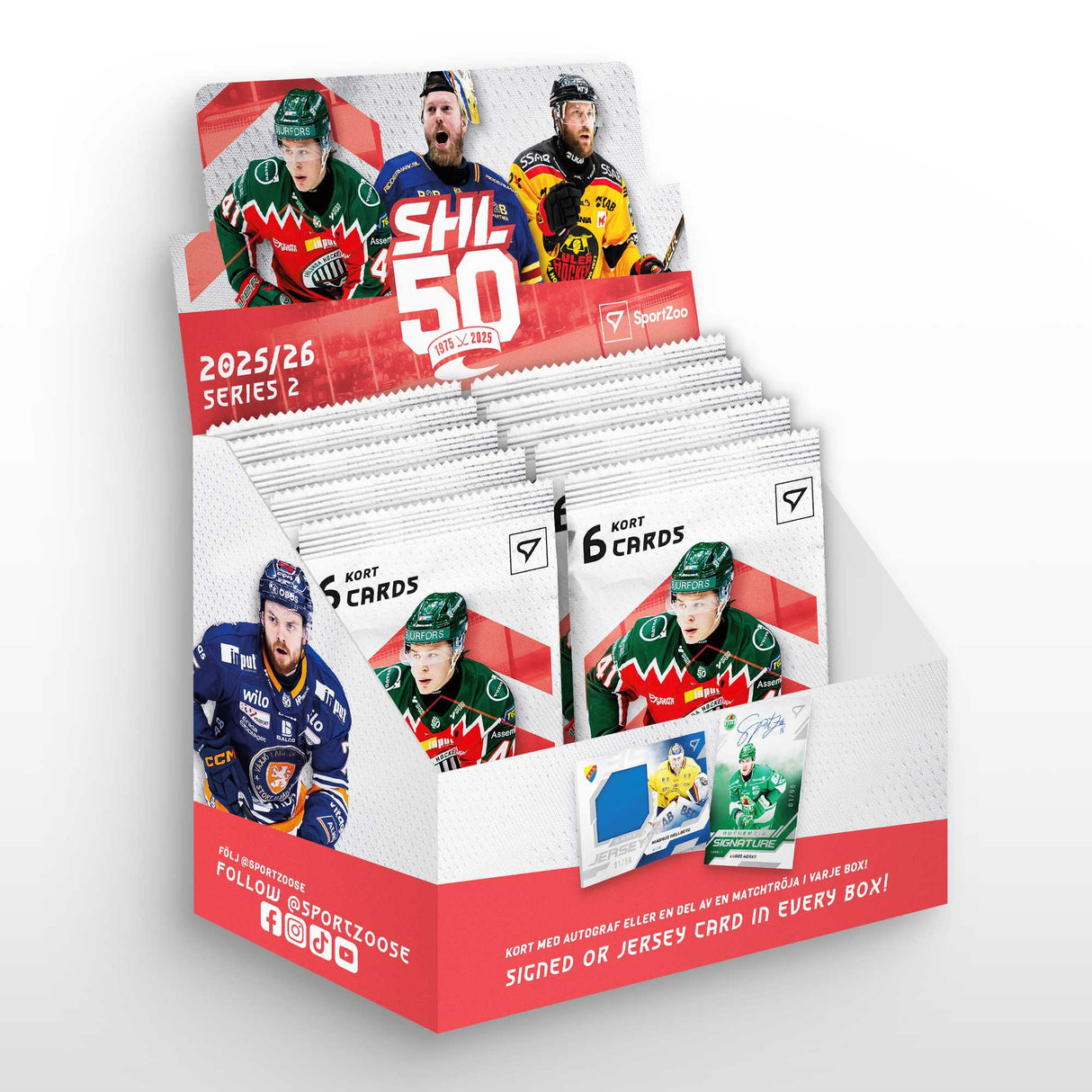 SportZoo SHL 25/26 Series 2 - Retail Box