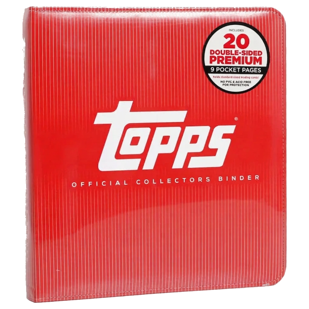 Topps Official Collectors Binder Röd
