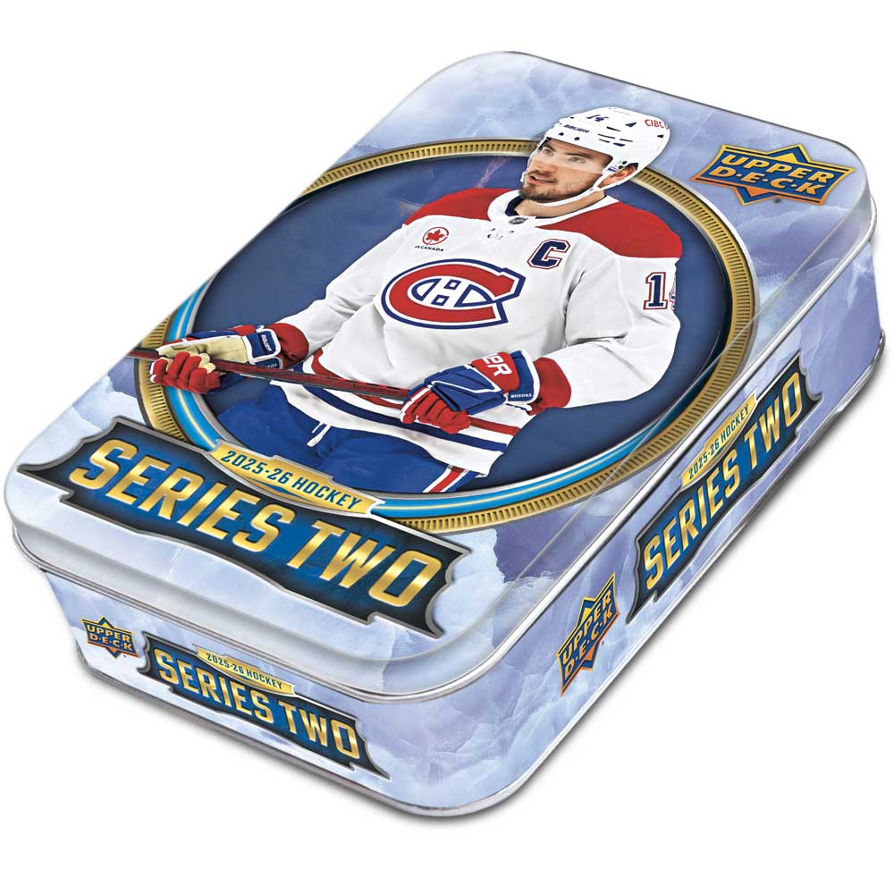 2025-26 Upper Deck Series 2 Hockey Retail Tin